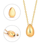 Collier pour femme avec pendentif goutte élégant
