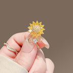 Broche fleur