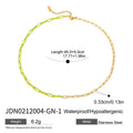 Collier pour femme en acier inoxydable hypoallergénique