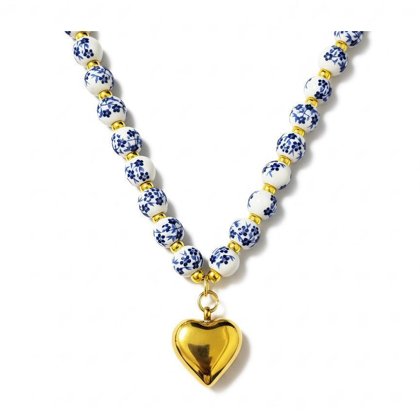 Collier décoratif pour femme avec pendentif nœud