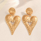 Boucles d'oreilles cœur