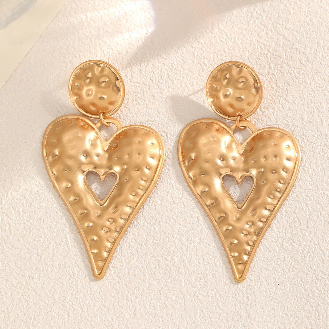 Boucles d'oreilles cœur