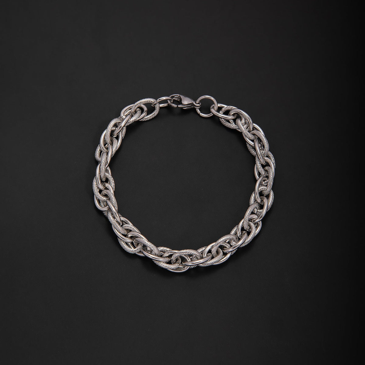 Bracelet à maillons épais