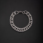 Bracelet à maillons épais