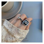 Bague vintage à perles