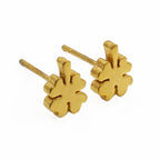 Boucles d'oreilles pour femme en acier inoxydable, design spirale
