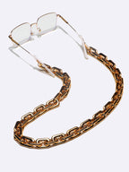 Chaîne de lunettes à maillons métalliques