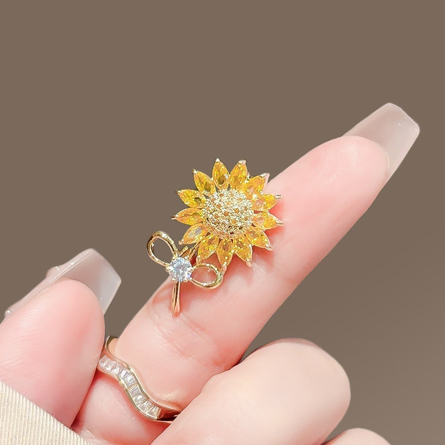 Broche fleur
