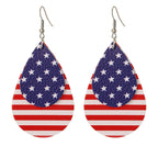 Boucles d'oreilles pendantes étoiles superposées en cristal pour femme