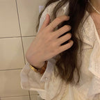 Bague ouverte minimaliste pour femme