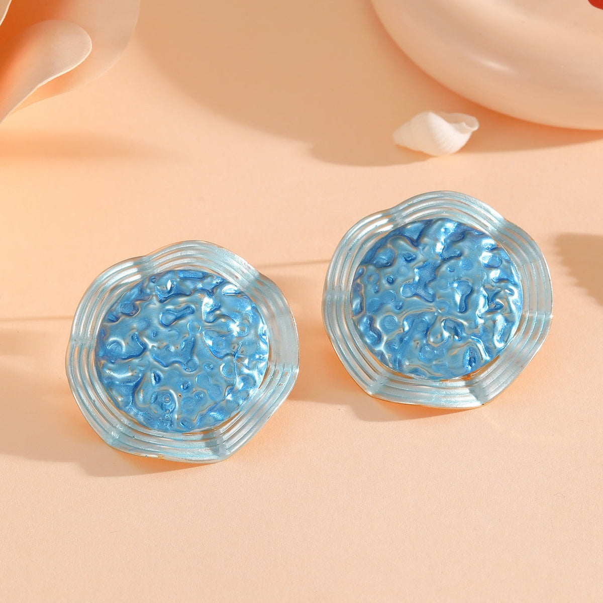 Boucles d'oreilles pour femme au design superposé