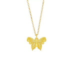 Collier pour femme avec pendentif papillon