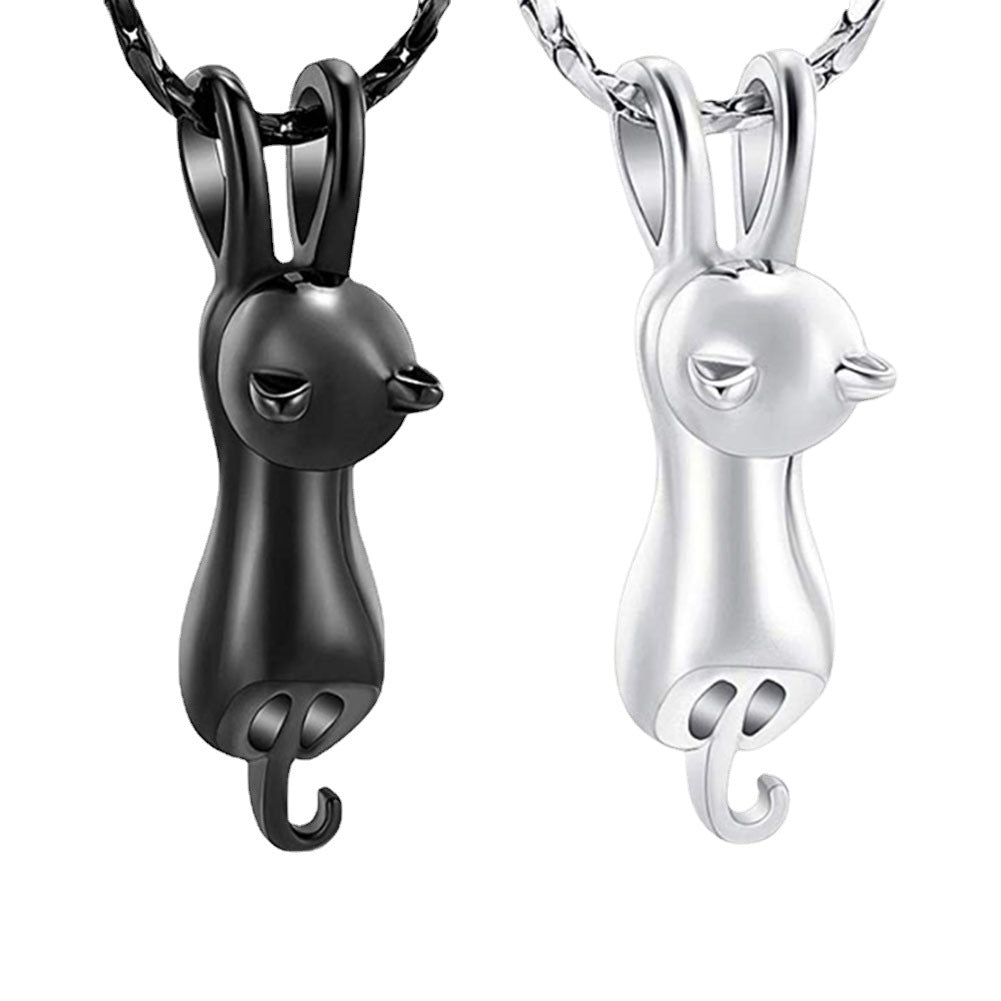 Collier pour femme avec charmant pendentif chat en métal de haute qualité