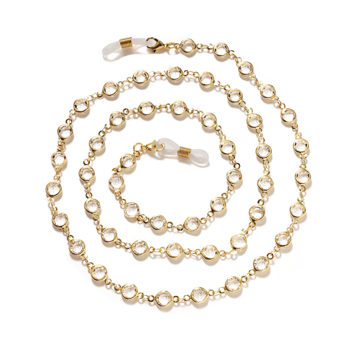 Chaîne de lunettes chic en perles