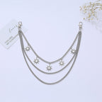 Collier chaîne tendance avec motifs soleil