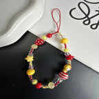 Bracelet à breloques fantaisie en perles