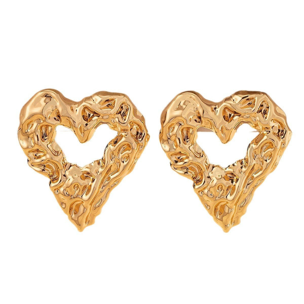 Boucles d'oreilles pendantes pour femme motif feuille