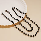 Collier perlé élégant