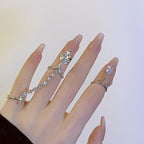 Bague de fiançailles élégante pour femme avec pierre précieuse