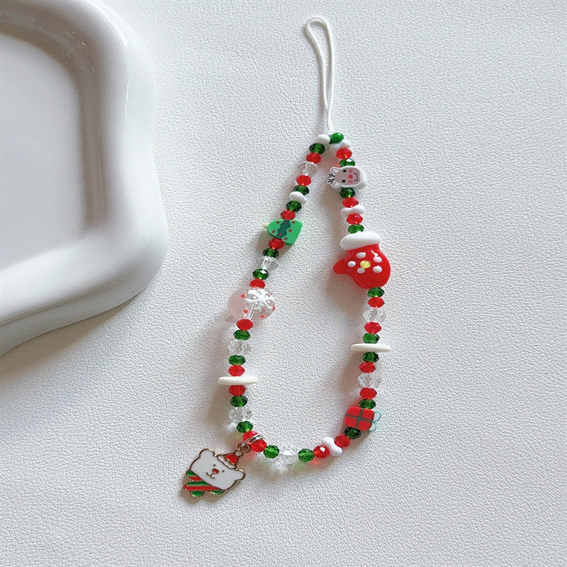 Collier de perles à thème festif