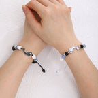 Bracelet d'amitié pour femme avec motif carpe Koï