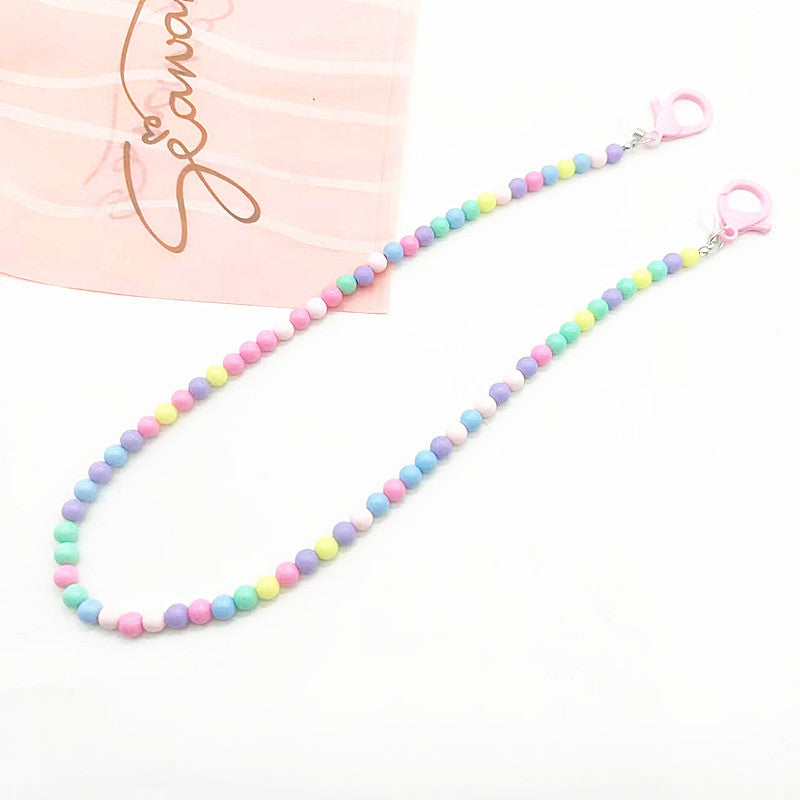 Chaîne de lunettes stable et colorée