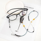 Chaîne de lunettes en perles artisanale