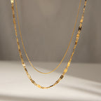 Collier pour femme en acier inoxydable réglable et hypoallergénique