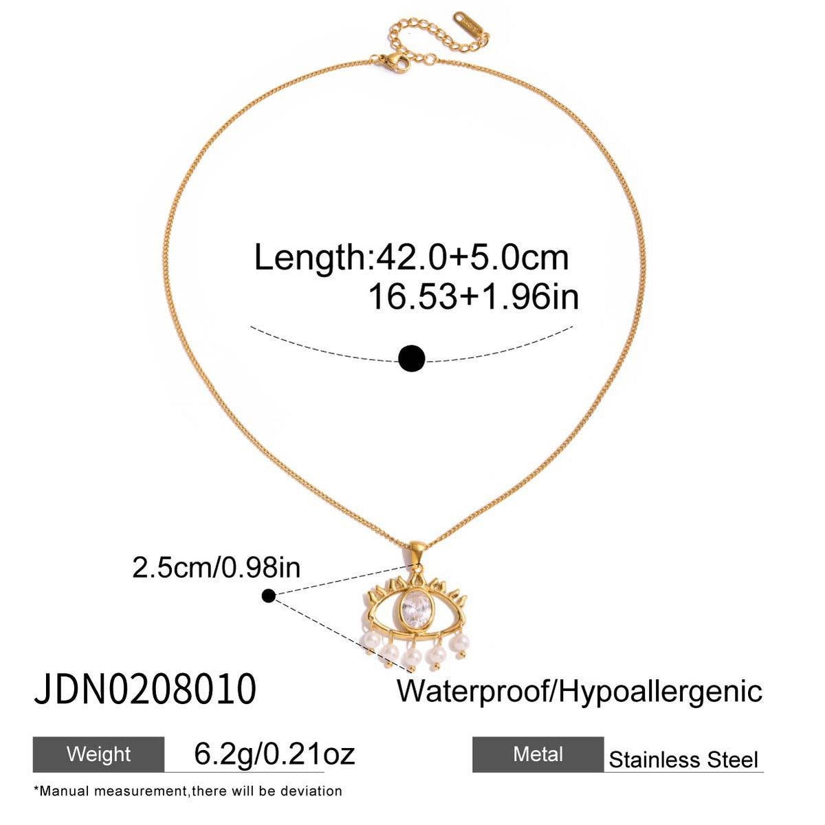 Collier pour femme avec pendentifs charmants et longueur réglable