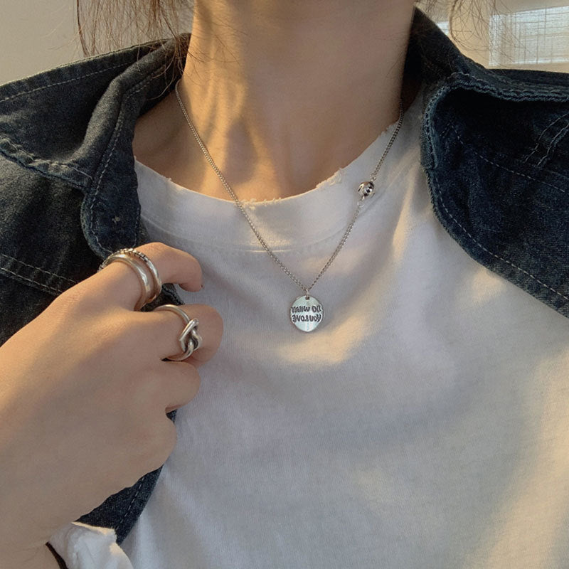 Collier pour femme avec pendentif inspirant
