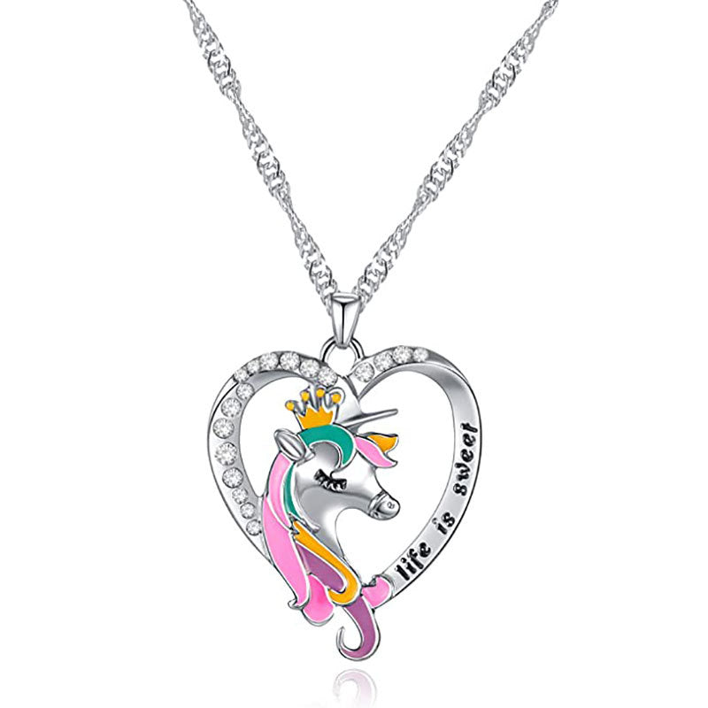 Collier pendentif chat ludique