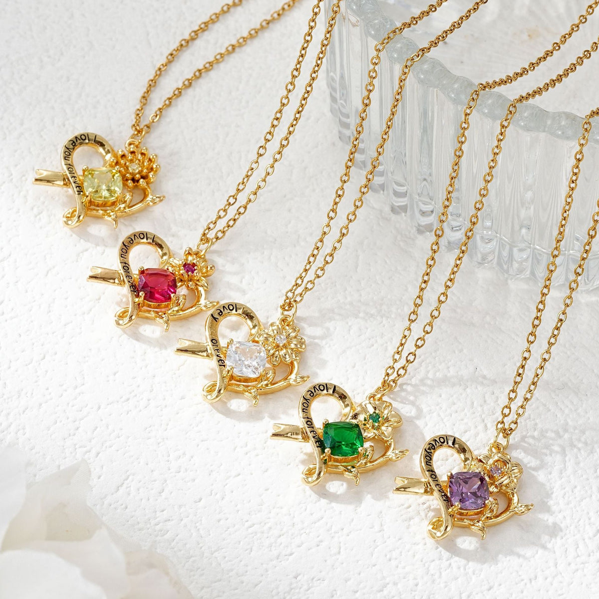 Collier pour femme avec pierre de naissance
