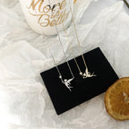 Collier femme avec motif féerique et étoilé