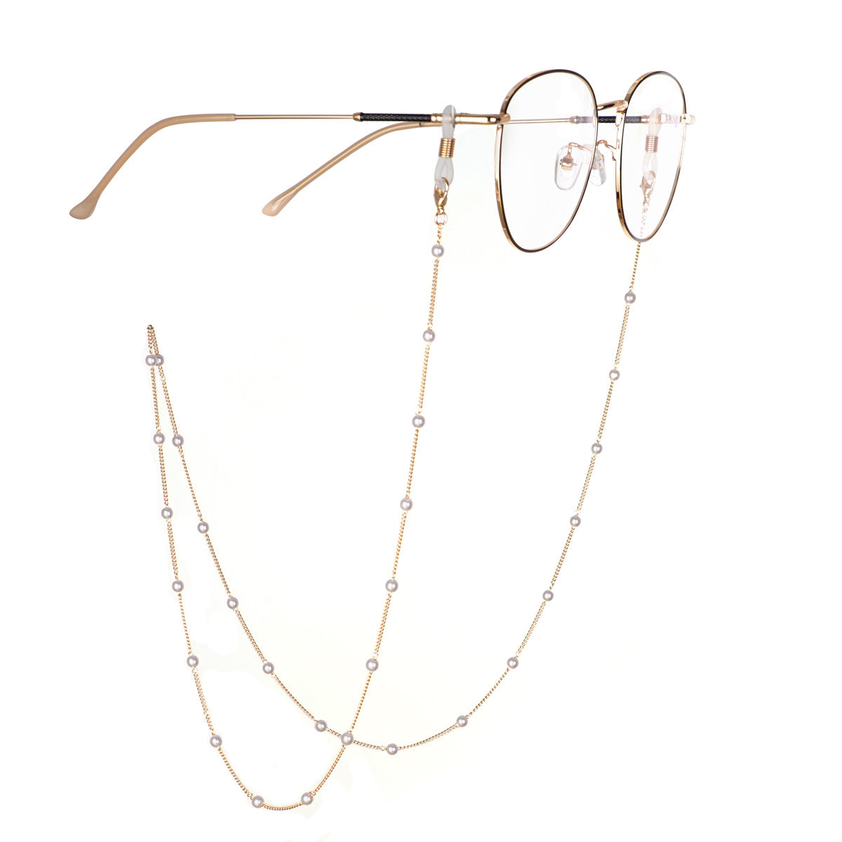 Chaîne de lunettes avec perles