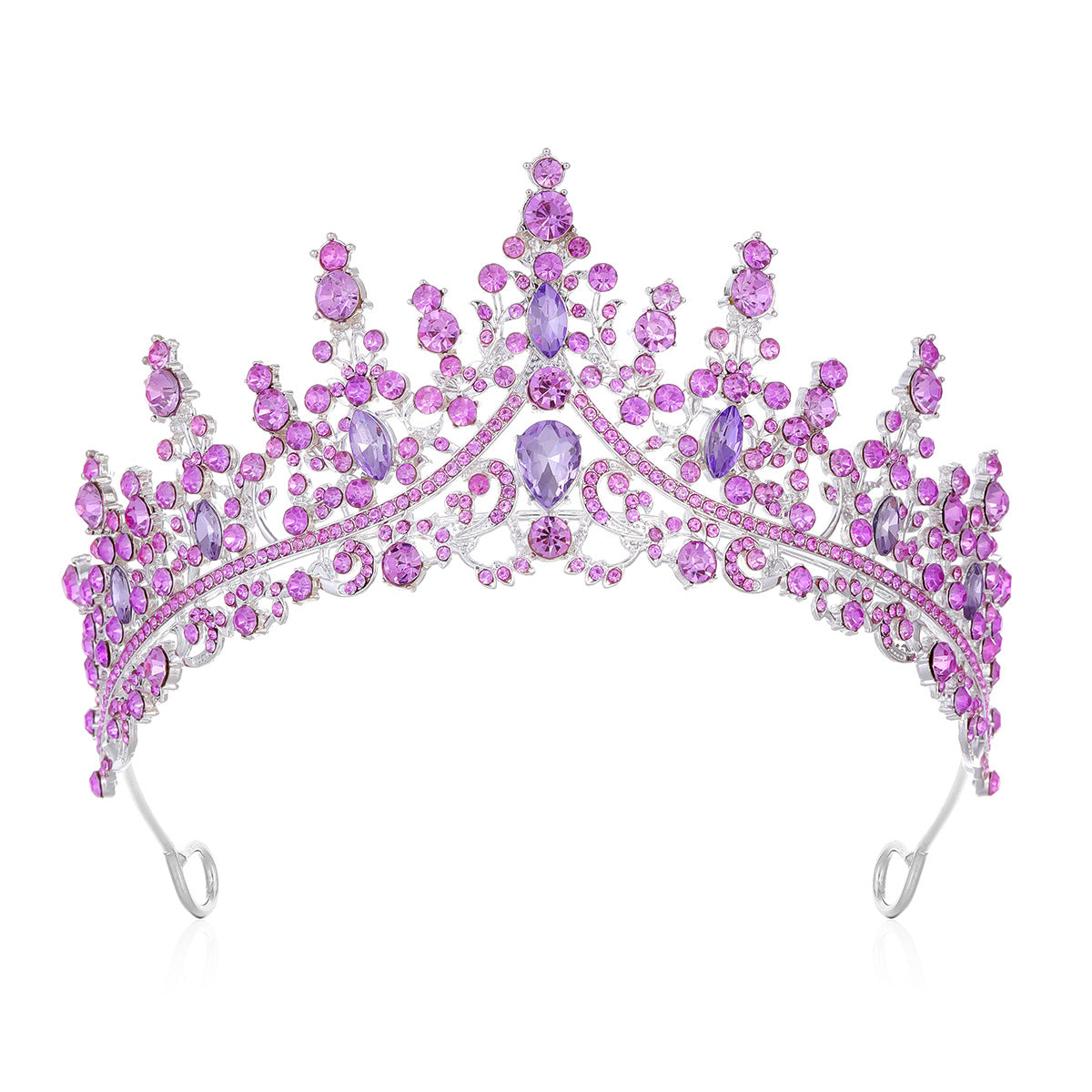 Diadème à strass pour femme
