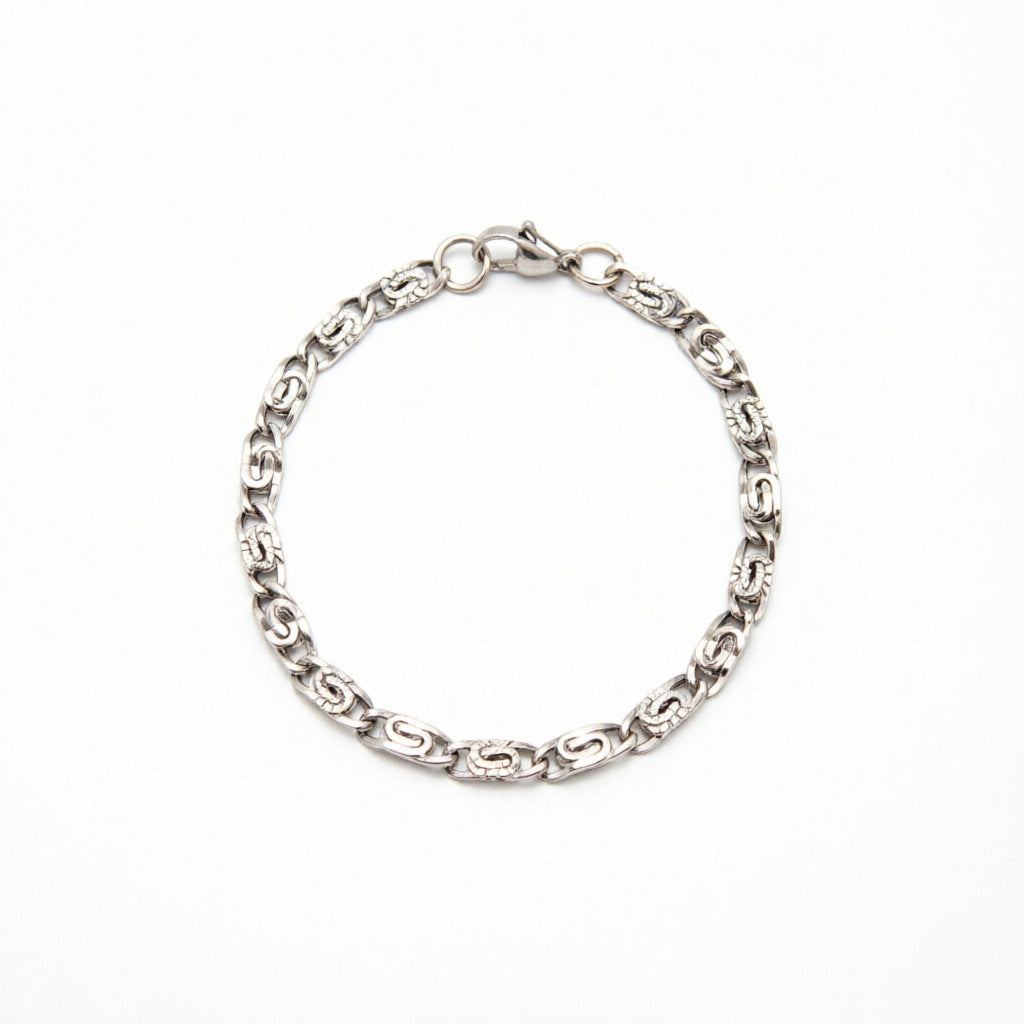 Bracelet à maillons épais