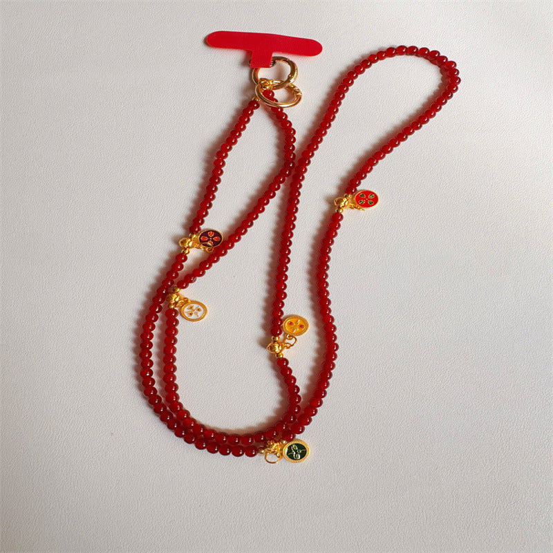 Collier multi-rangs en perles
