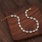 Bracelet à breloque mauvais œil