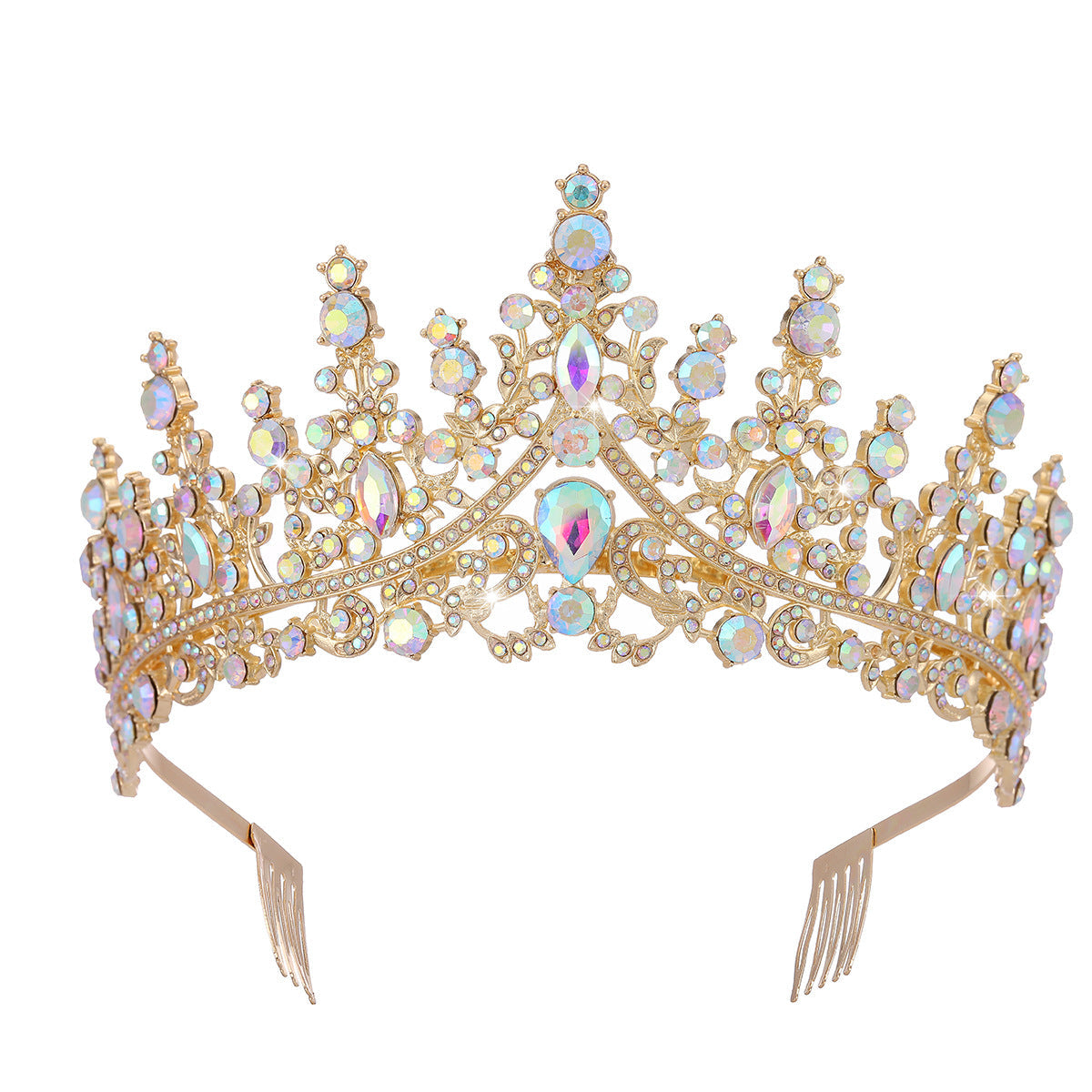 Diadème à strass pour femme