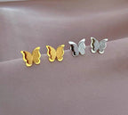 Boucles d'oreilles papillon pour femme
