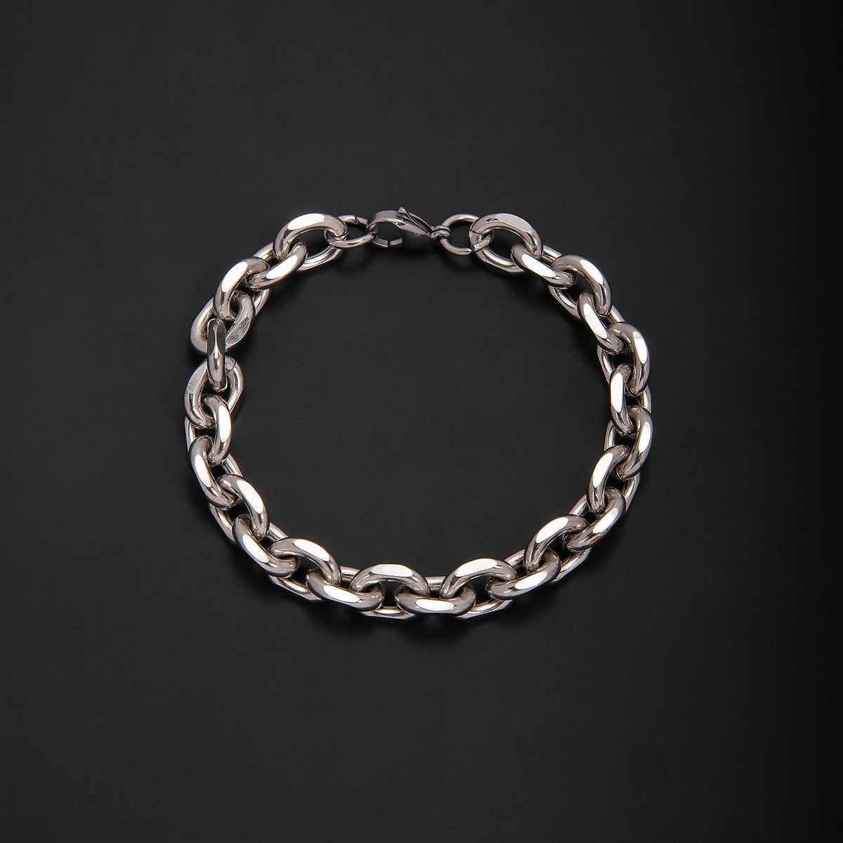 Bracelet à maillons épais
