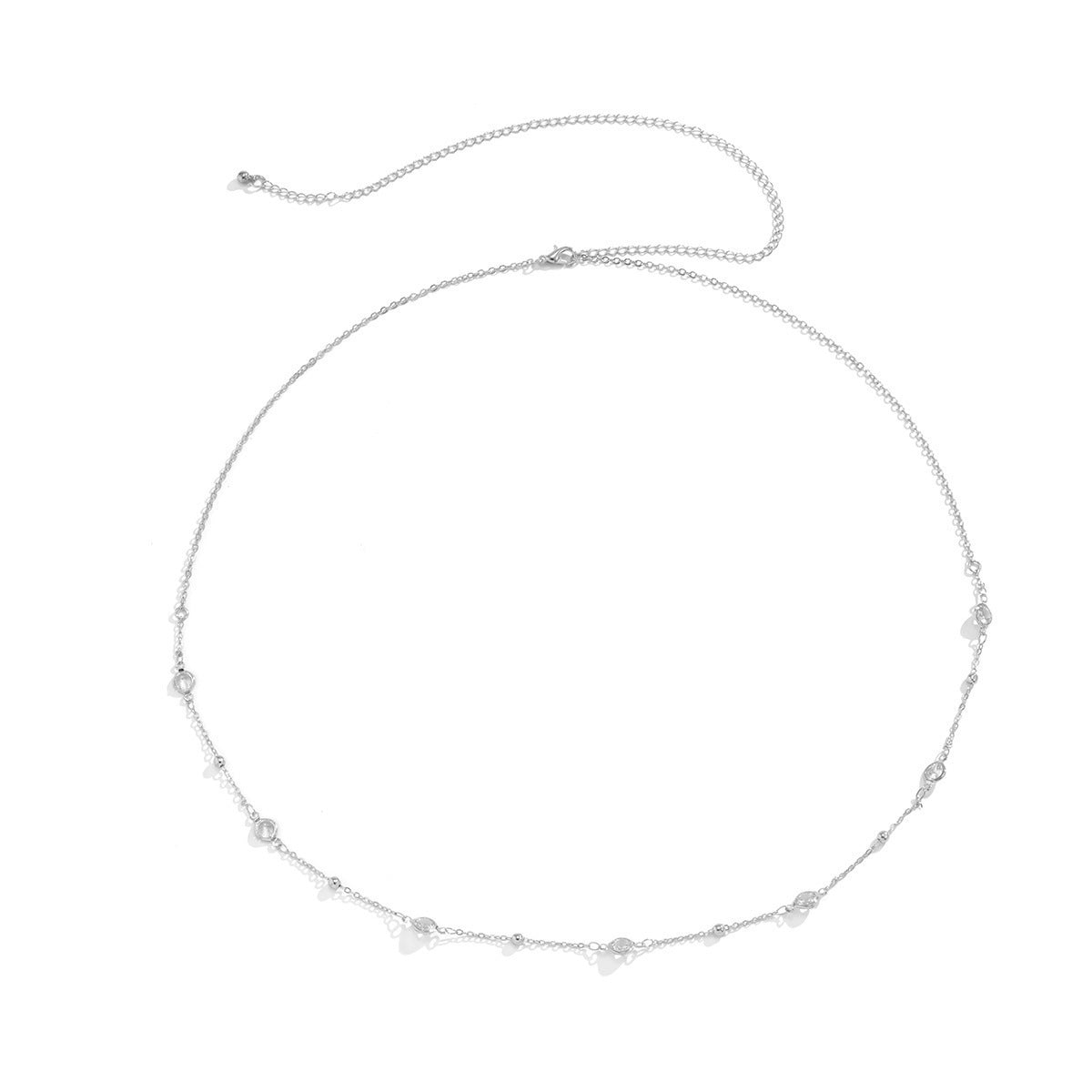 Bijou de ventre pour femme avec détails en zircone