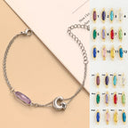 Montre pour femme avec cristal facetté