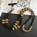 Collier perlé élégant