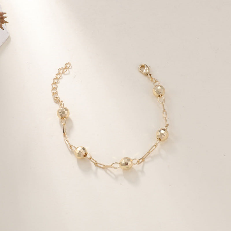 Bracelet pour femme tressé avec pierres semi-précieuses