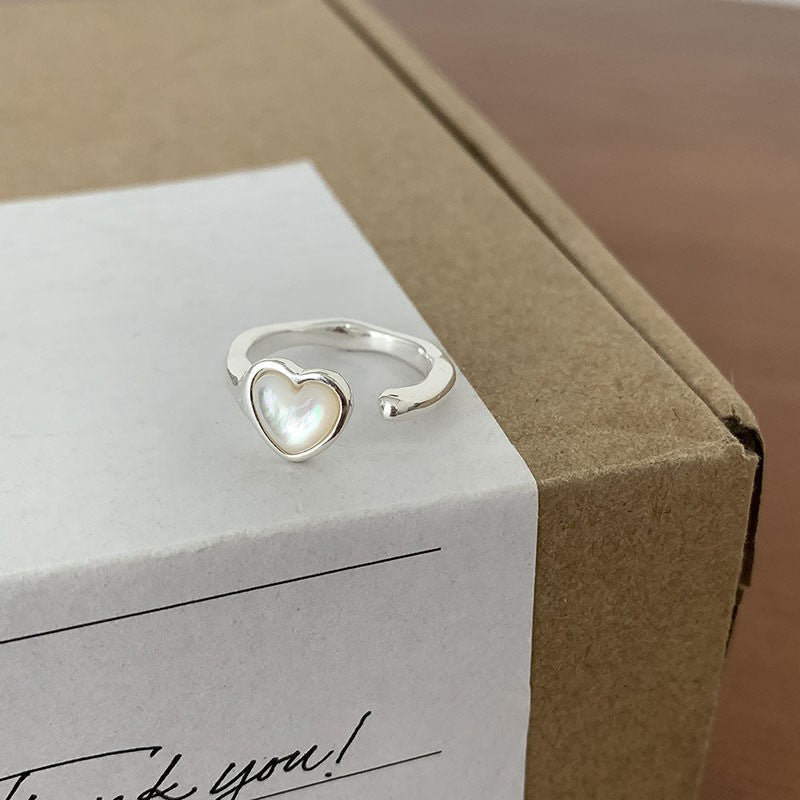 Bague pour femme avec motif cœur