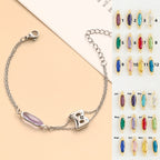 Montre pour femme avec cristal facetté