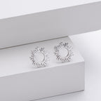 Damen Ohrstecker mit Sonnenmotiv
