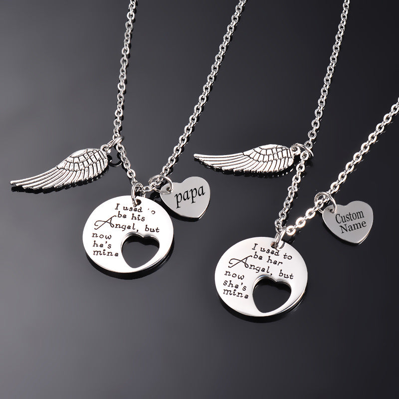 Collier pour femme avec pendentifs personnalisés