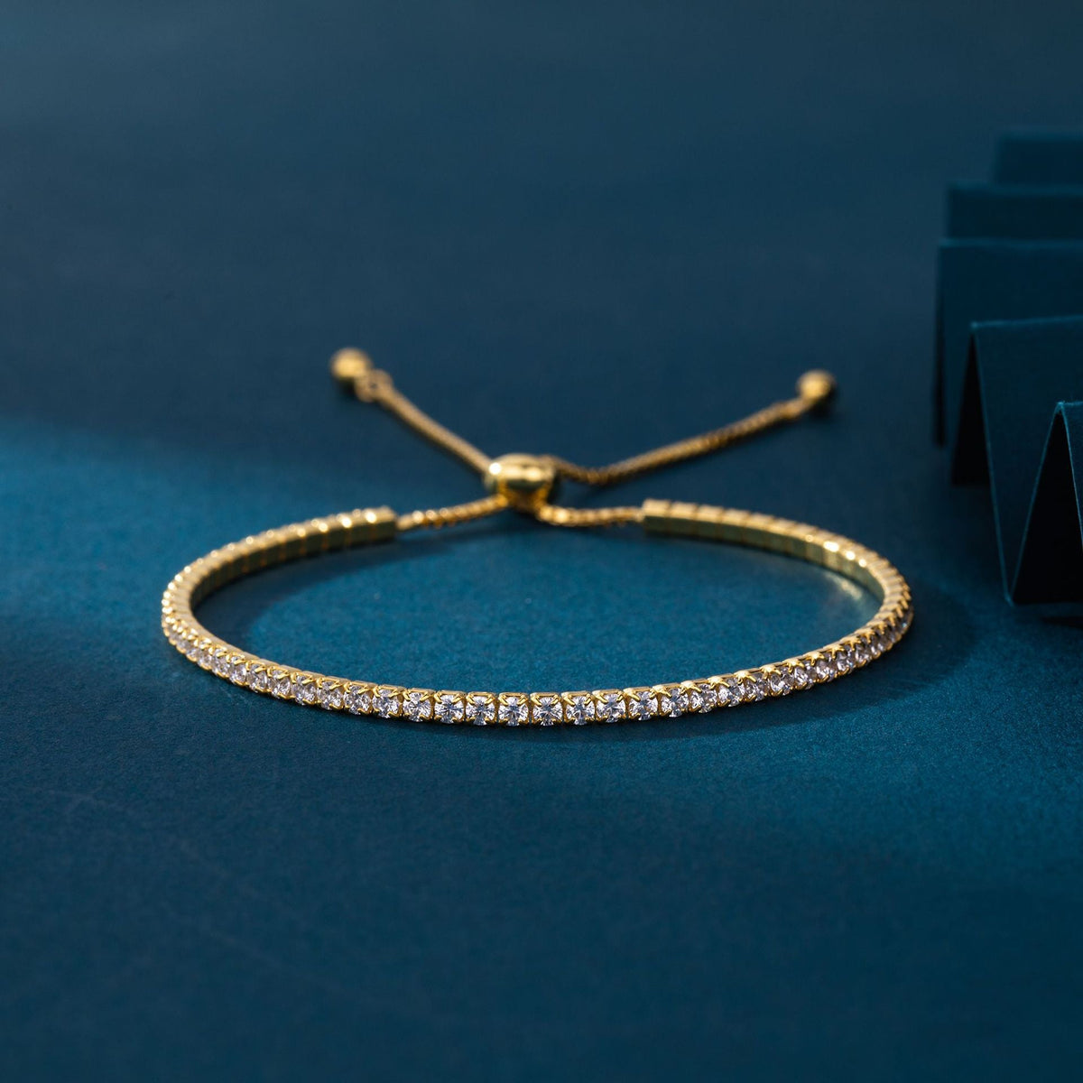 Bracelet pour femme en argent sterling 925 avec zircons étincelants